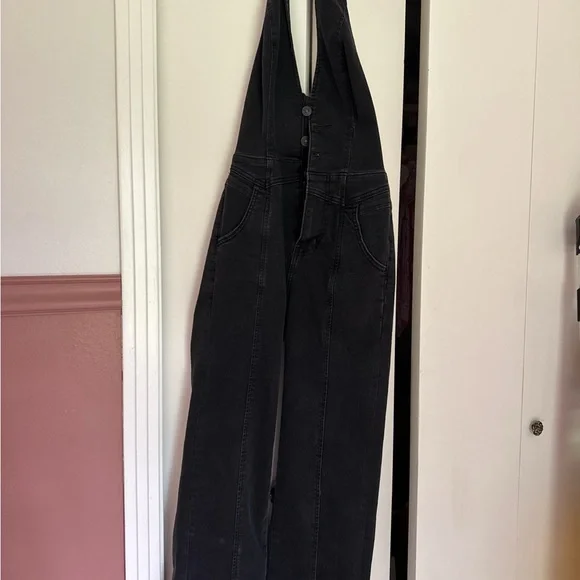 We The Free Charcoal Denim jumpsuit - Picture 5 of 10